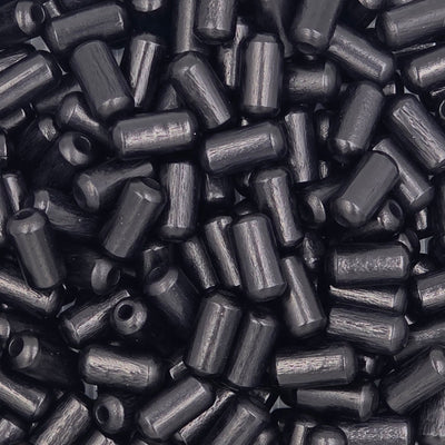 8x16 mm - Wooden round cylinder beads