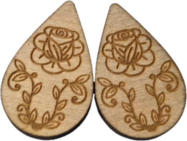 Wooden Cabochon - Various models