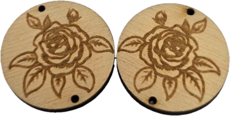 Wooden Cabochon - Various models