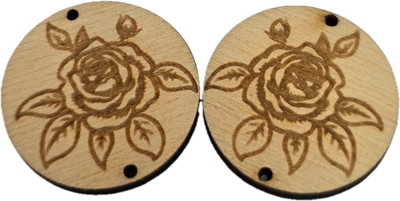 Wooden Cabochon - Various models