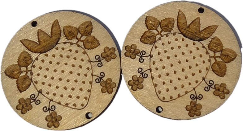 Wooden Cabochon - Various models