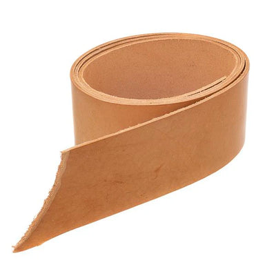 Vegetable Tanned Leather Belt Blanks Strips · 7-8oz