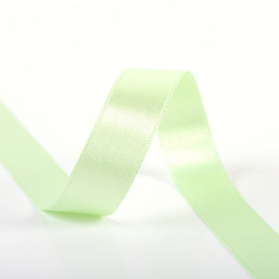 Double-Sided Satin Ribbon - Nile green