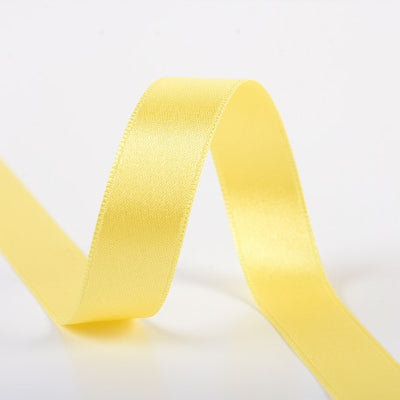 Double-sided satin ribbon - 180 Apricot