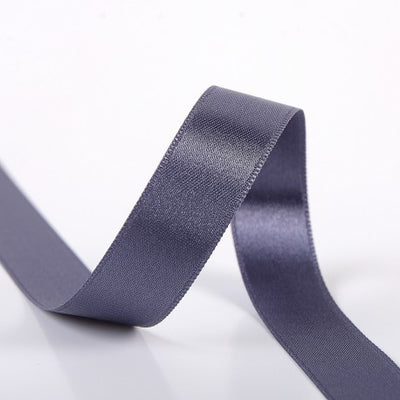 Double Faced Satin Ribbon - 191 Grey Purple