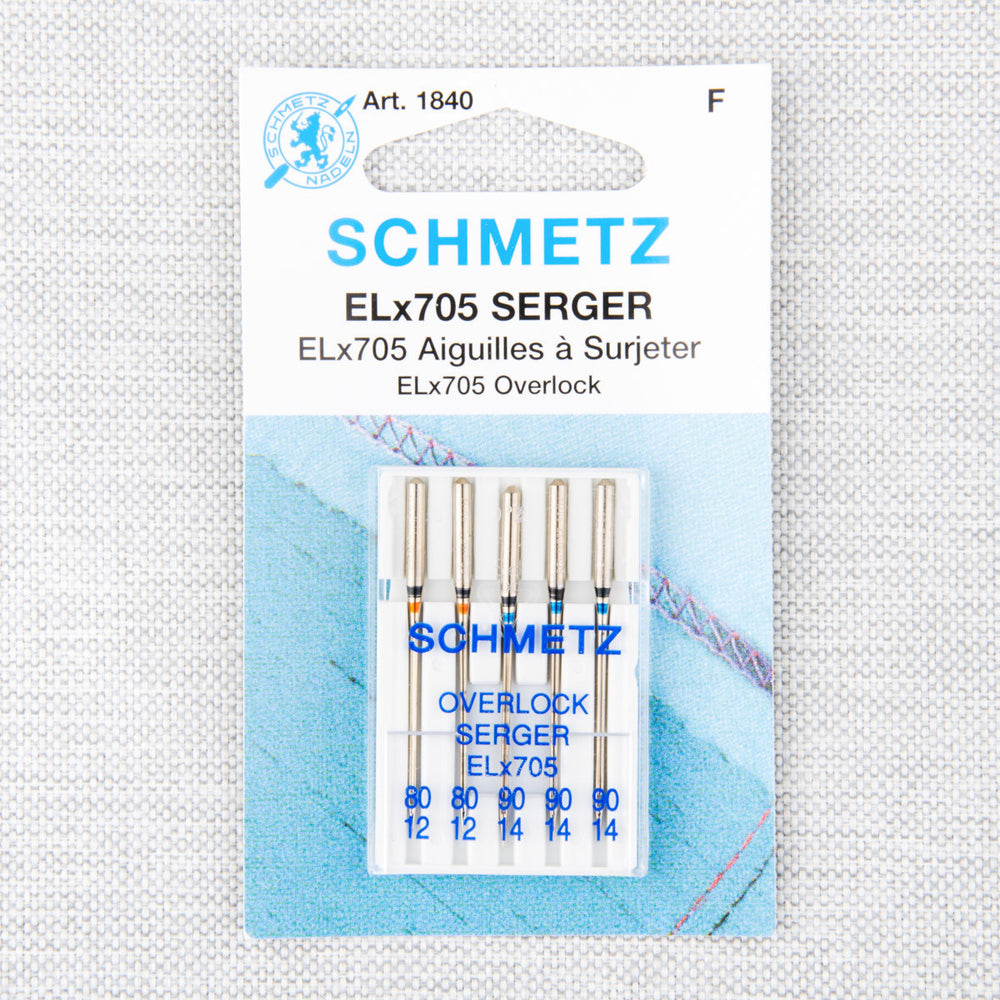 5 pcs - Aiguilles Surger Elx705 · SCHMETZ