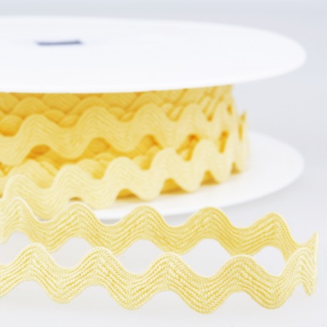 Zigzag Toutextile - Jaune paille