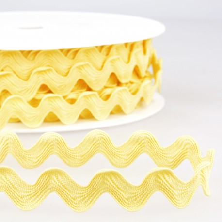 Zigzag Toutextile - Jaune paille