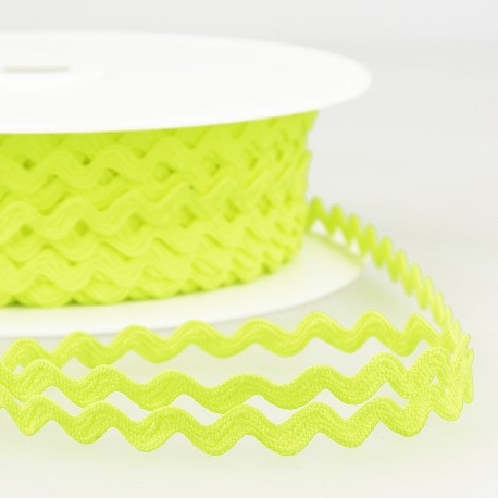 Zigzag Toutextile - Jaune fluo