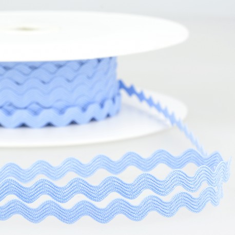 Zigzag Toutextile - Bleu ciel