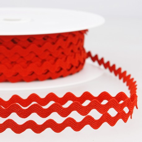 Toutextile Rick Rack Trim - Red