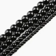 Semi-Precious Black Onyx (6mm - 16 inches)