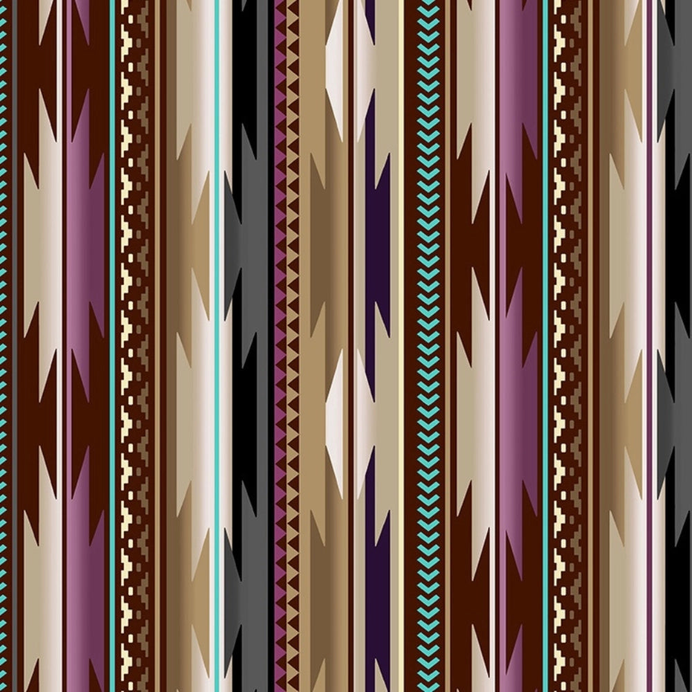 Spirit Trail 54355 - Plum 100% Cotton Designer