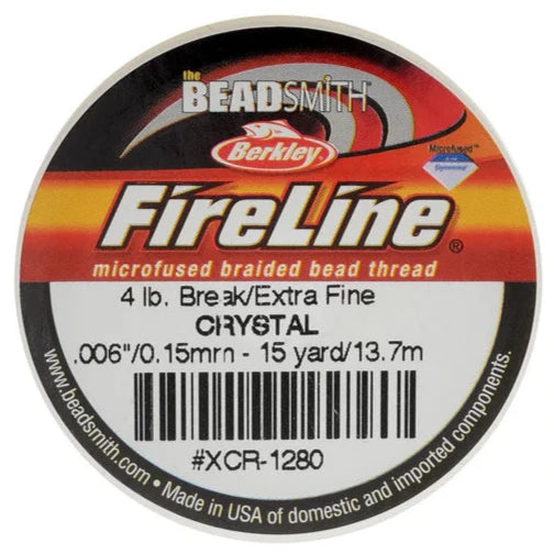 4 lb - Fireline® fil tressé pré-ciré micro fusionné · 0,005po 0.12 mm